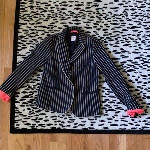 Pinstripe blazer